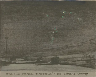 Bull-Ring, Étaples, fusées éclairantes et le convoi de Camiers